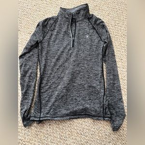 Old Navy quarter zip Black and Grey Womens small